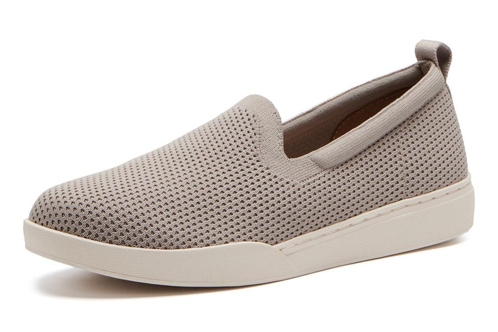 Encore Knit Slip On Taupe | Women ABEO Footwear Sneakers