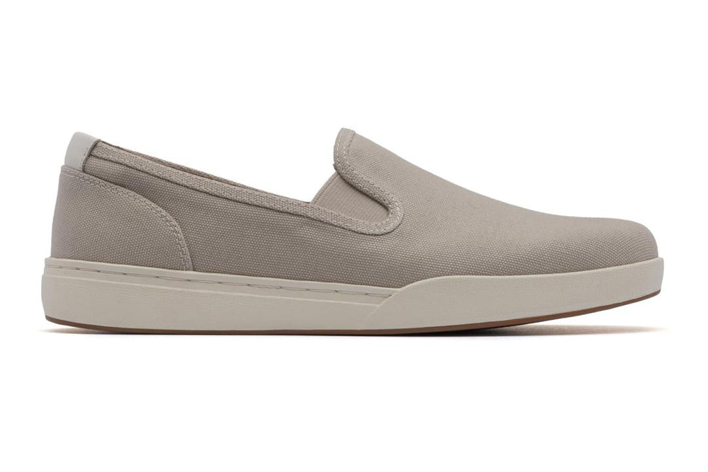 Encore Slip On Beige Canvas | Women ABEO Footwear Sneakers