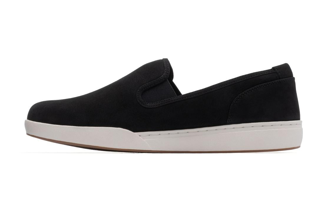 Encore Slip On Black Leather | Women ABEO Footwear Sneakers