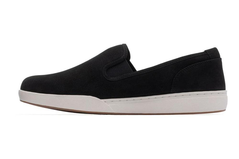Encore Slip On Black Leather | Women ABEO Footwear Sneakers