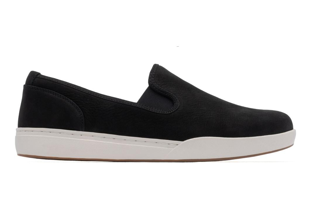 Encore Slip On Black Leather | Women ABEO Footwear Sneakers