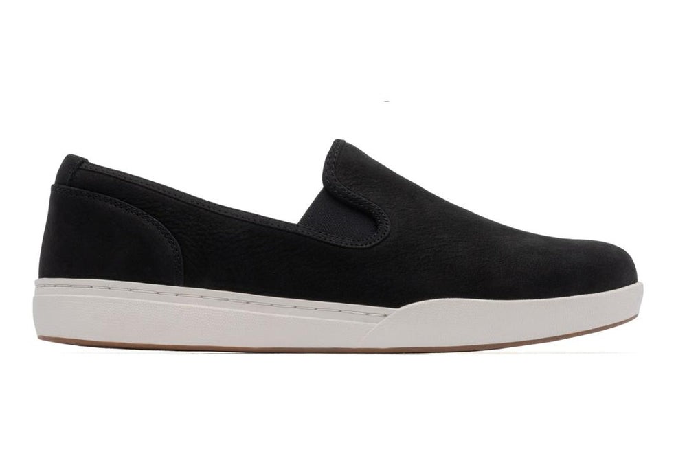 Encore Slip On Black Leather | Women ABEO Footwear Sneakers