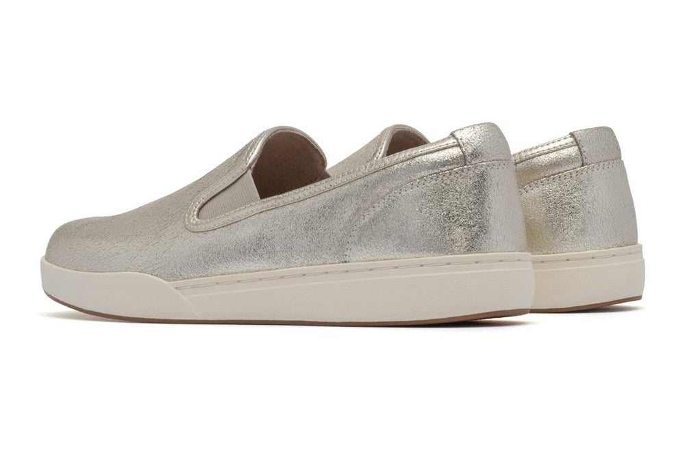 Encore Slip On Gold Leather | Women ABEO Footwear Sneakers