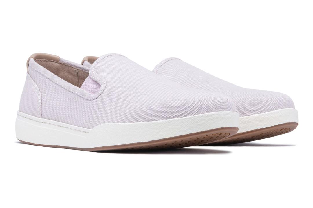 Encore Slip On Lilac Canvas | Women ABEO Footwear Sneakers