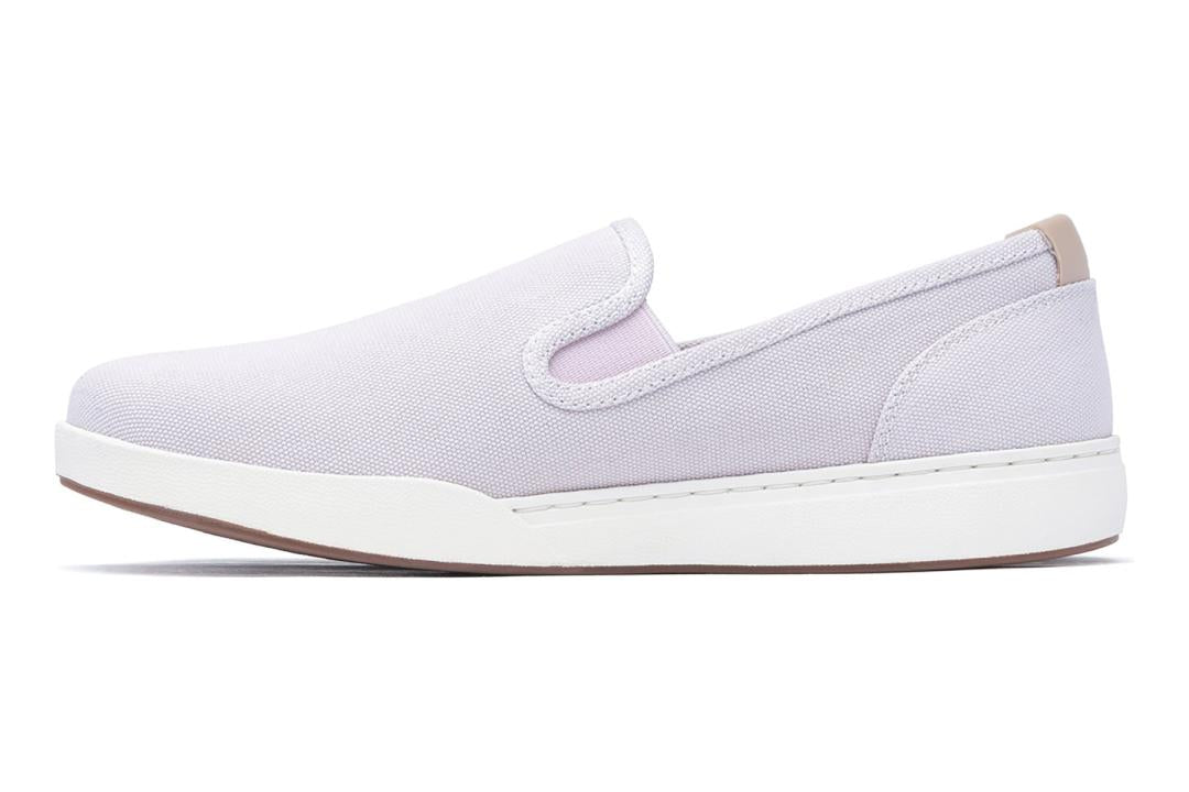 Encore Slip On Lilac Canvas | Women ABEO Footwear Sneakers