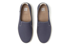 Encore Slip On Navy Canvas | Women ABEO Footwear Casual Shoes