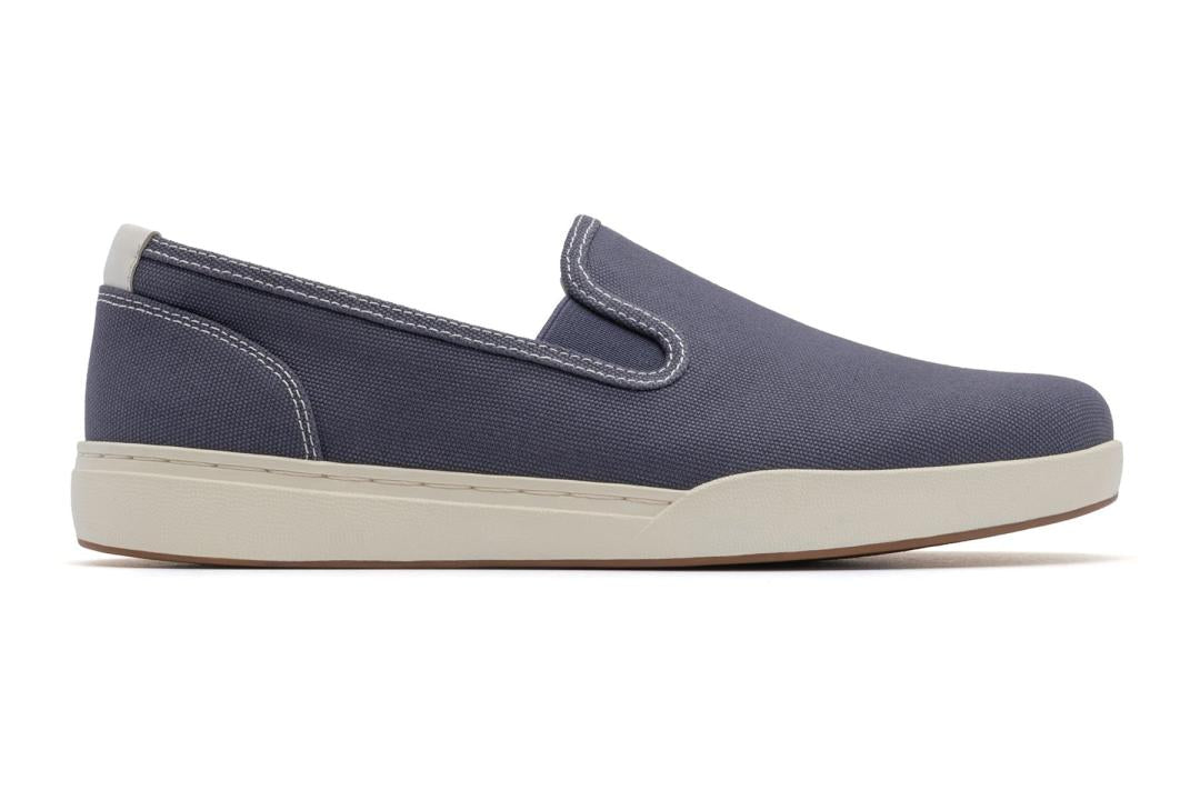 Encore Slip On Navy Canvas | Women ABEO Footwear Casual Shoes