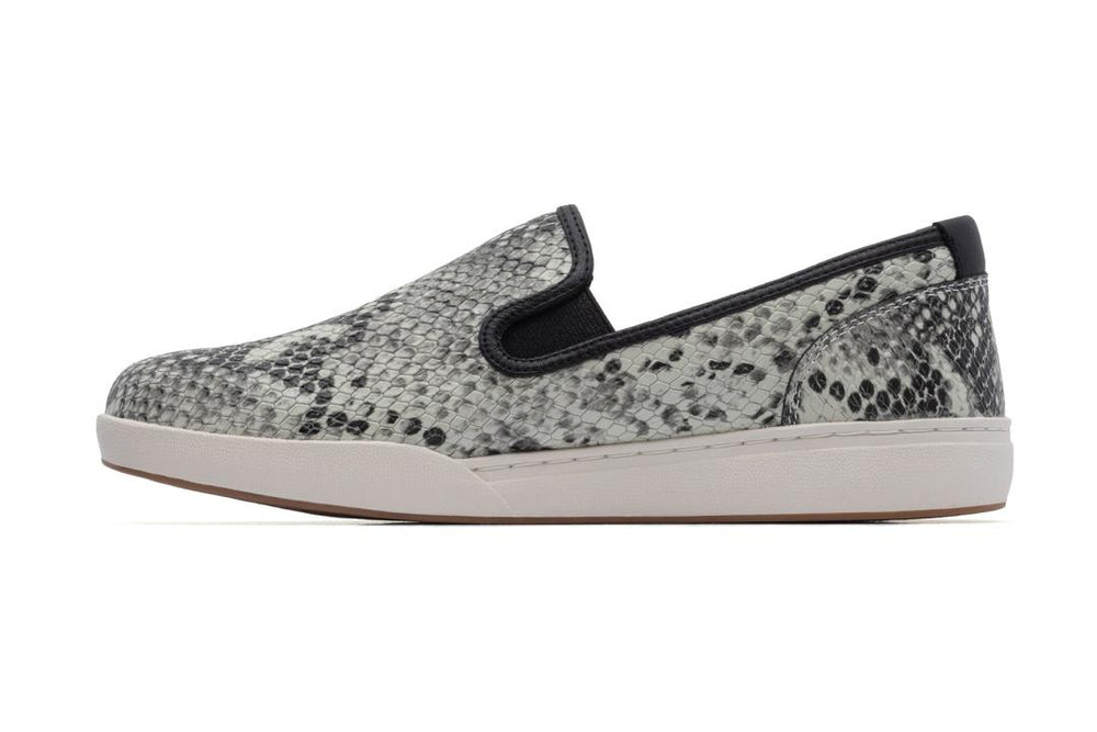 Encore Slip On Snake Print Leather | Women ABEO Footwear Sneakers
