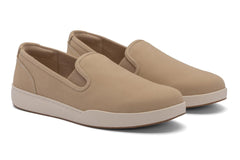 Encore Slip On Tan Nubuck | Women ABEO Footwear Sneakers