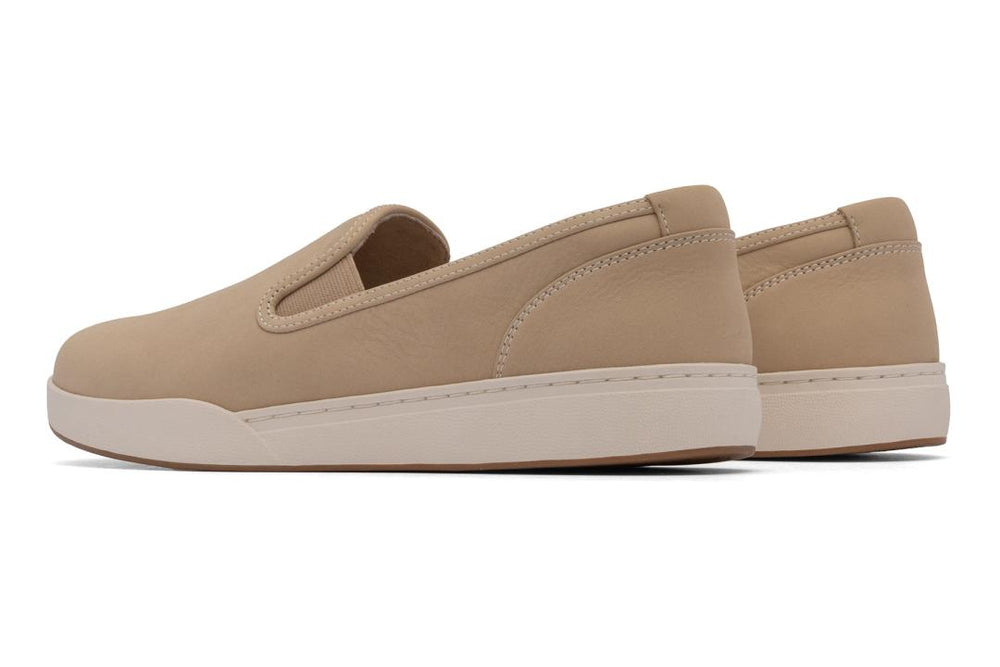 Encore Slip On Tan Nubuck | Women ABEO Footwear Sneakers