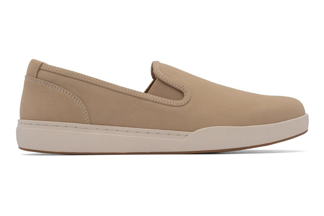 Encore Slip On Tan Nubuck | Women ABEO Footwear Sneakers