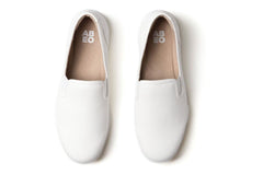 Encore Slip On White Canvas | Women ABEO Footwear Sneakers