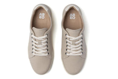 Encore Sneaker Beige Canvas | Women ABEO Footwear Sneakers