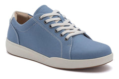 Encore Sneaker Faded Denim Canvas | Women ABEO Footwear Sneakers