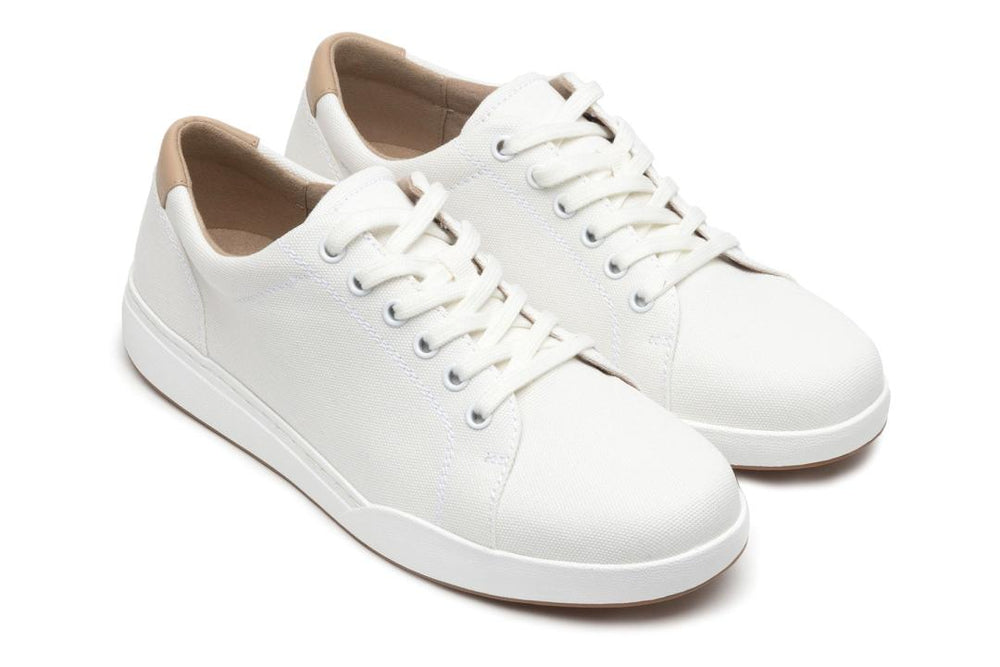Encore Sneaker White Canvas | Women ABEO Footwear Sneakers