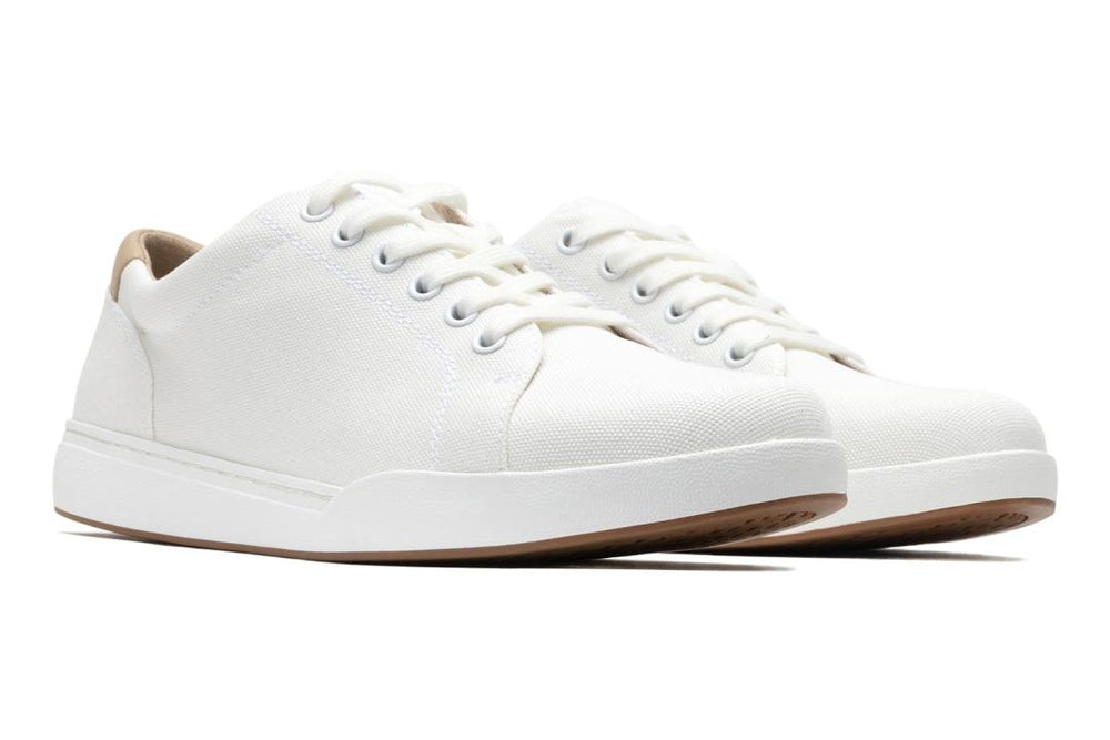 Encore Sneaker White Canvas | Women ABEO Footwear Sneakers