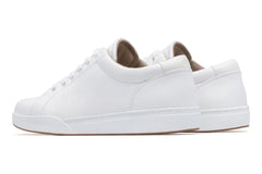 Encore Sneaker White Leather | Women ABEO Footwear Casual Shoes