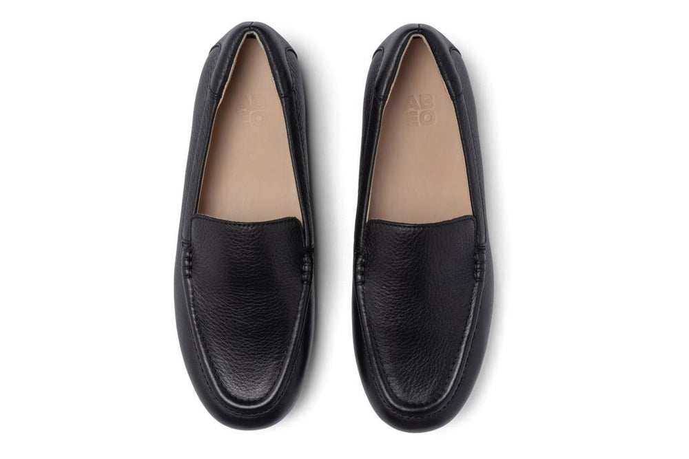 Harbor Black Pebble Leather | Women ABEO Footwear Dress