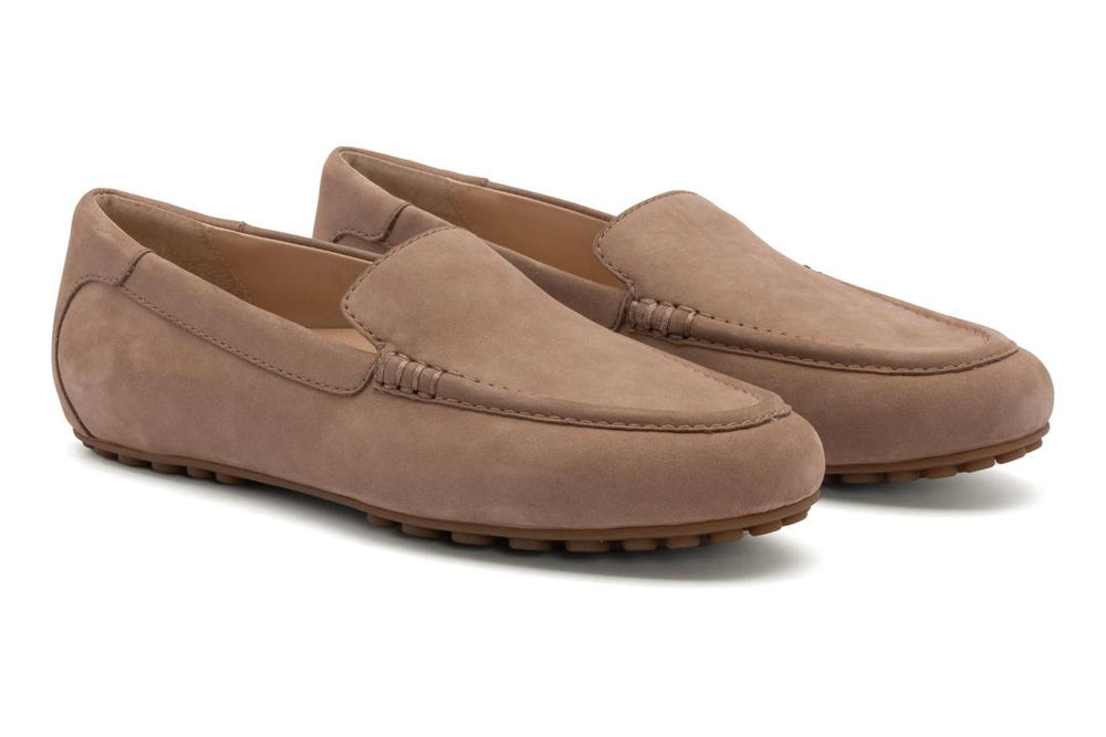 Harbor Dark Beige Nubuck | Women ABEO Footwear Dress