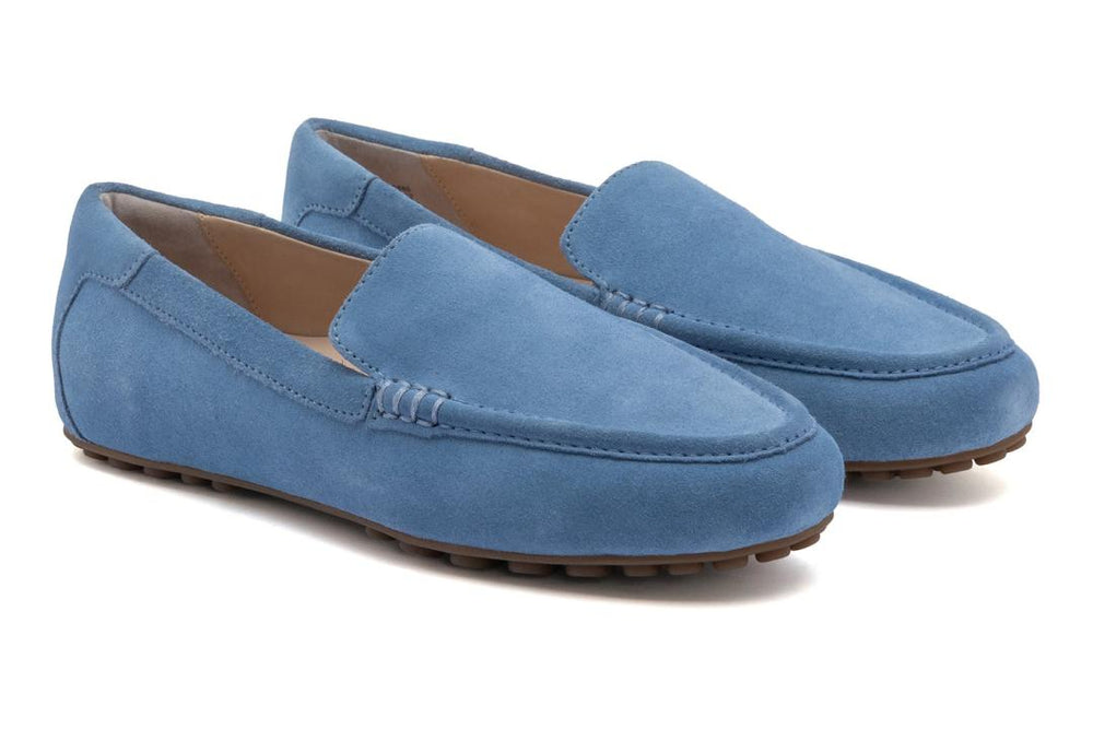 Harbor Faded Denim Suede | Women ABEO Footwear Dress