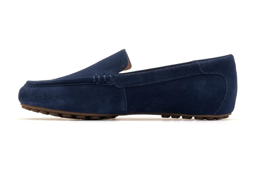 Harbor Navy Suede | Women ABEO Footwear Dress