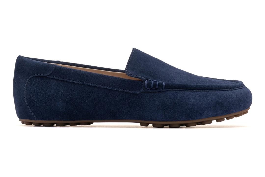 Harbor Navy Suede | Women ABEO Footwear Dress