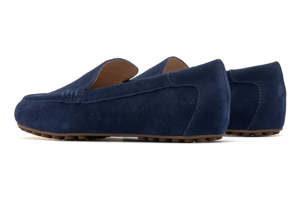 Harbor Navy Suede | Women ABEO Footwear Dress