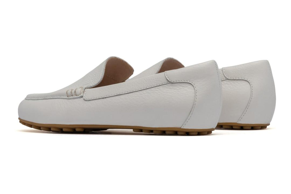 Harbor White Pebble Leather | Women ABEO Footwear Dress