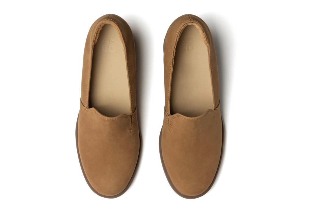 Horizon Slip On Tan Nubuck | Women ABEO Footwear Dress