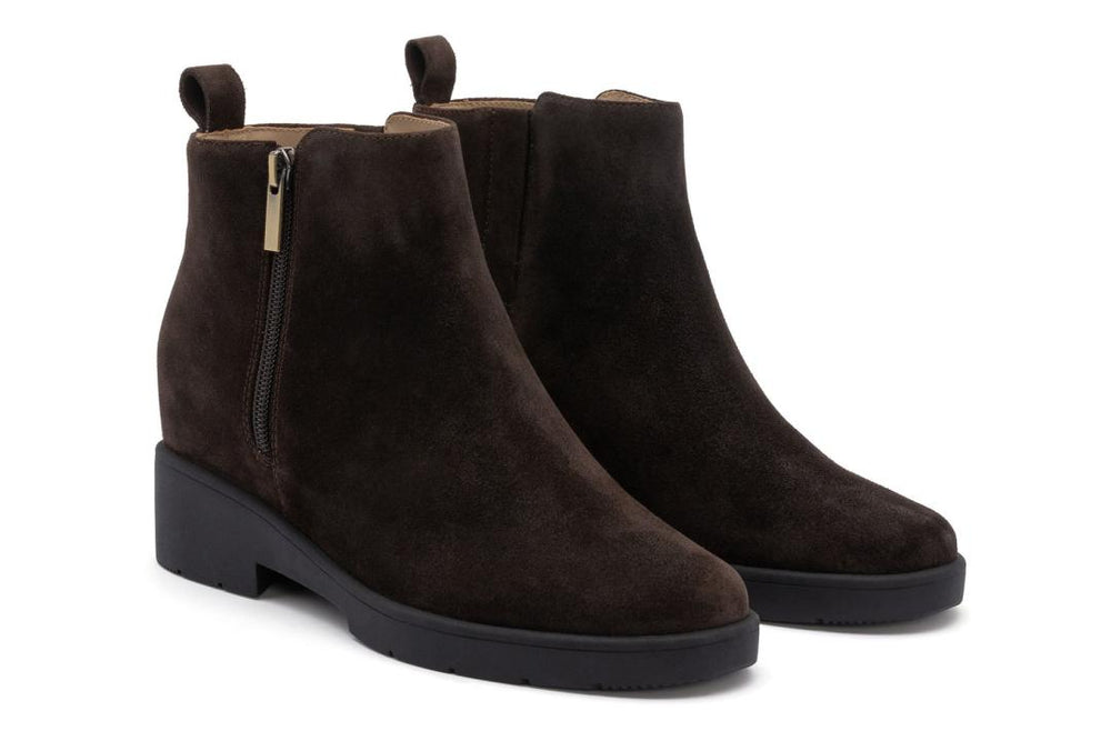 Horizon Zip Dark Brown | Women ABEO Footwear Boots