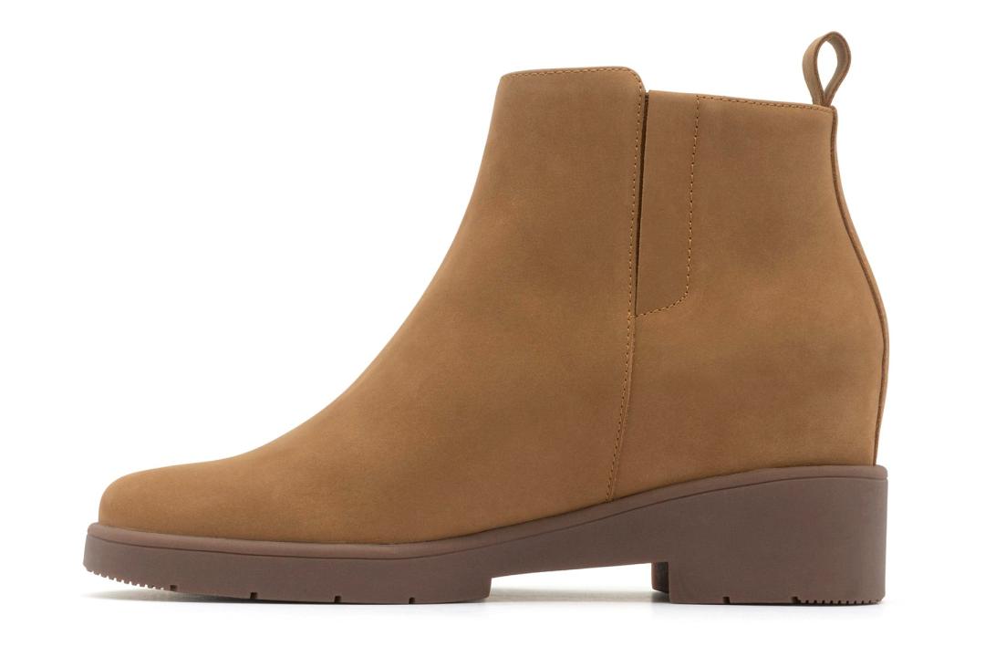 Horizon Zip Tan Nubuck | Women ABEO Footwear Boots