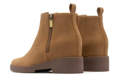 Horizon Zip Tan Nubuck | Women ABEO Footwear Boots
