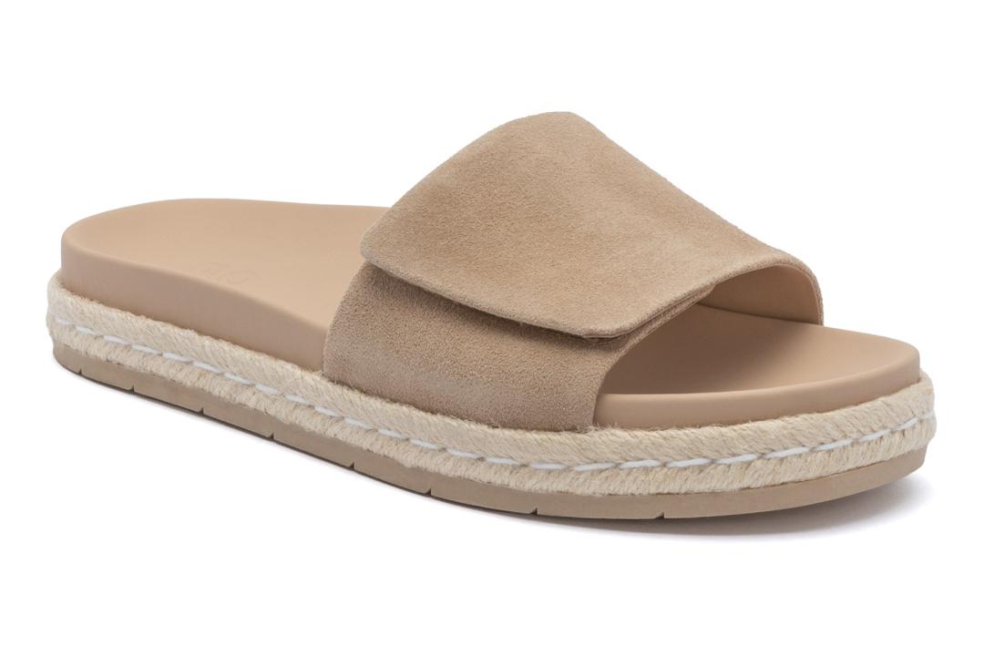 Isle Slide Cuban Sand Suede | Women ABEO Footwear Sandals