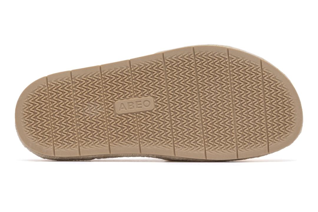 Isle Slide Yellow Leather | Women ABEO Footwear Sandals