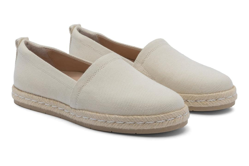 Isle Slip On Nat Canvas | Women ABEO Footwear Casual Shoes