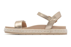 Isle Strap Light Gold | Women ABEO Footwear Sandals
