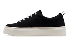 Jumpstreet Bungee Black Canvas | Women ABEO Footwear Sneakers