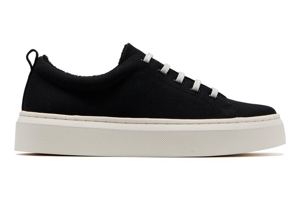 Jumpstreet Bungee Black Canvas | Women ABEO Footwear Sneakers
