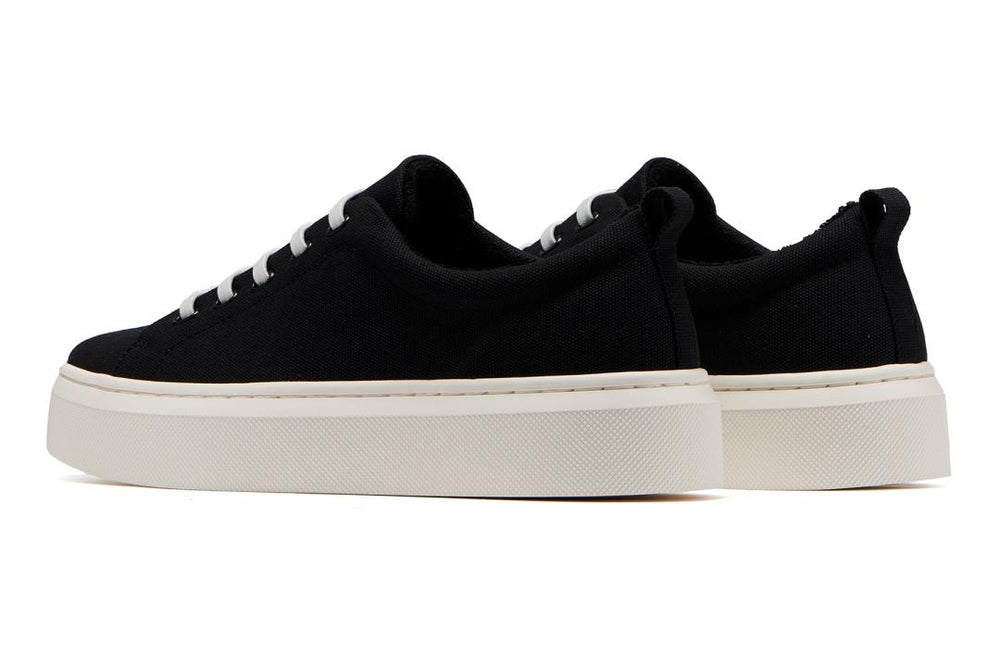 Jumpstreet Bungee Black Canvas | Women ABEO Footwear Sneakers