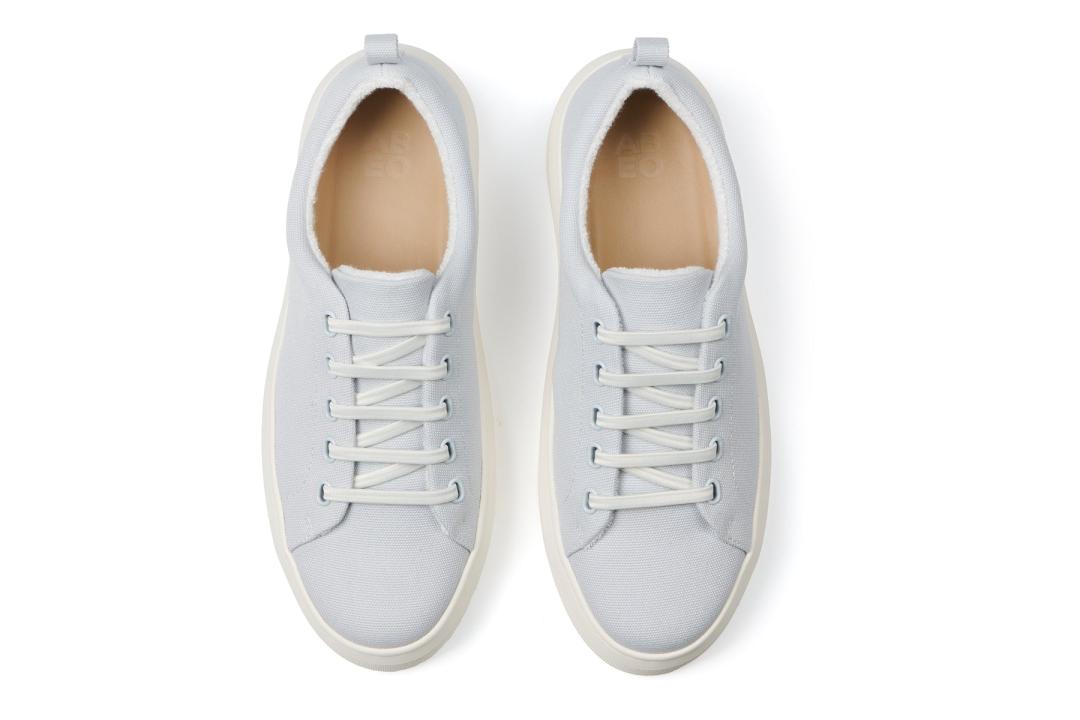 Jumpstreet Bungee Light Blue Canvas | Women ABEO Footwear Sneakers