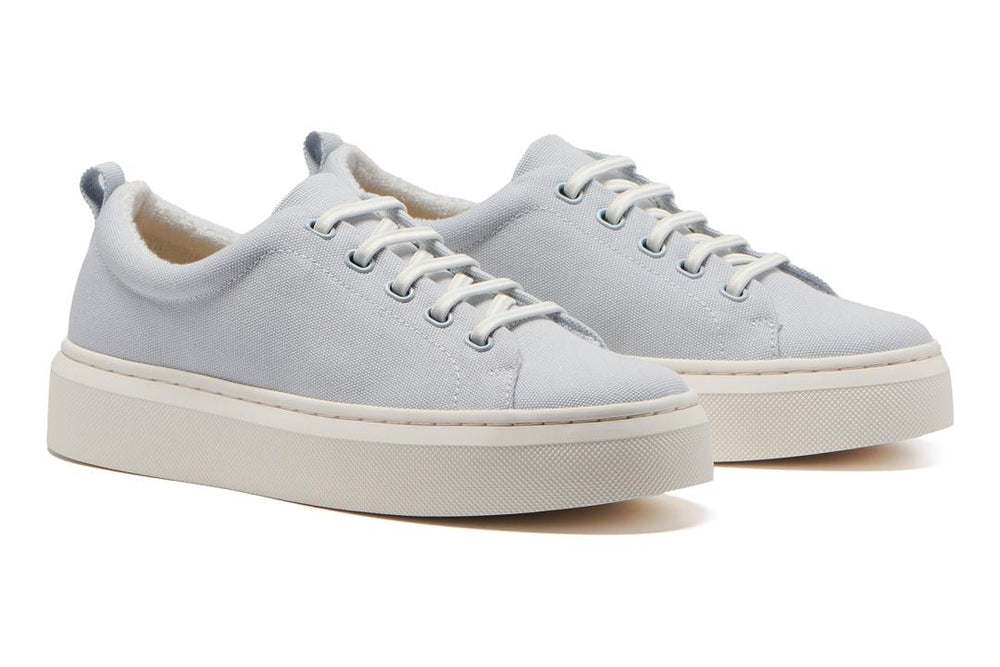 Jumpstreet Bungee Light Blue Canvas | Women ABEO Footwear Sneakers