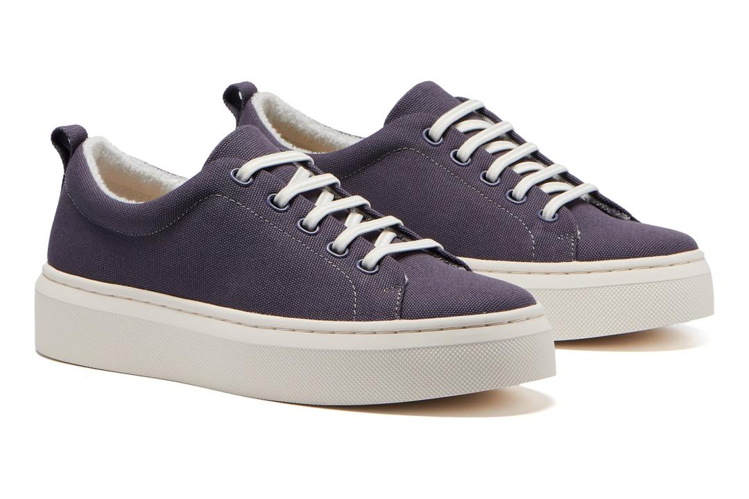 Jumpstreet Bungee Navy Canvas | Women ABEO Footwear Sneakers