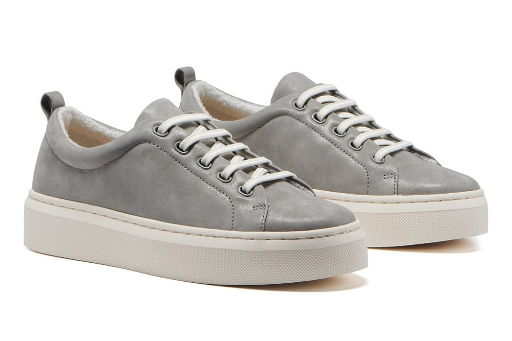 Jumpstreet Bungee Stone Leather | Women ABEO Footwear Sneakers