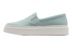 Jumpstreet Slip On Mint Canvas | Women ABEO Footwear Casual Shoes