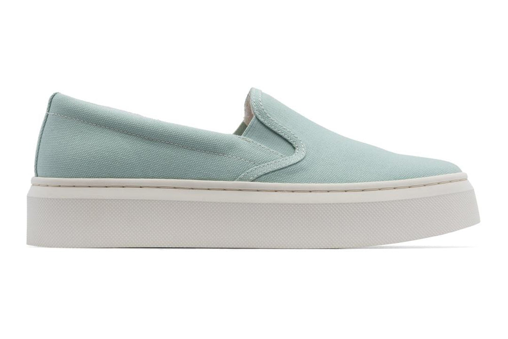 Jumpstreet Slip On Mint Canvas | Women ABEO Footwear Casual Shoes