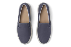 Jumpstreet Slip On Navy Canvas | Women ABEO Footwear Casual Shoes