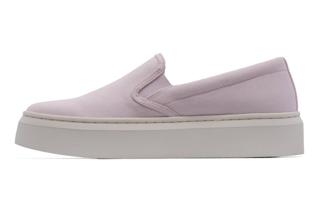 Jumpstreet Slip On Pink Canvas | Women ABEO Footwear Casual Shoes