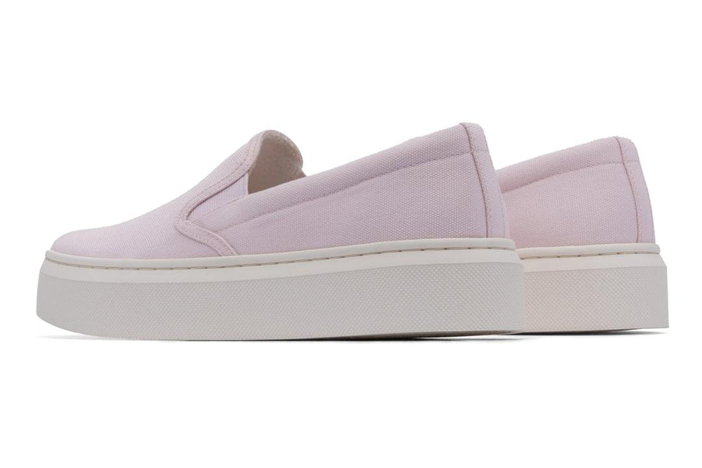 Jumpstreet Slip On Pink Canvas | Women ABEO Footwear Casual Shoes