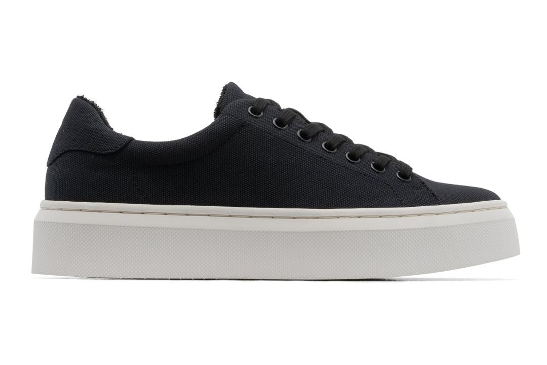 Jumpstreet Sneaker Black Canvas | Women ABEO Footwear Sneakers