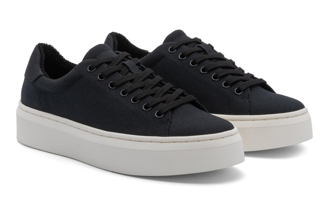 Jumpstreet Sneaker Black Canvas | Women ABEO Footwear Sneakers